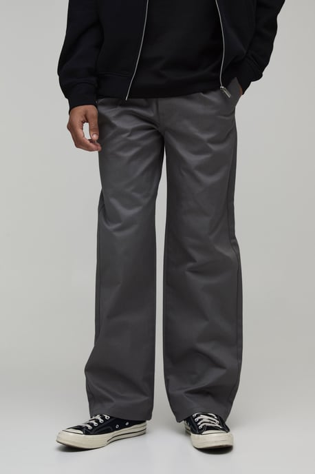 Relaxed Fit Pleat Front Work 365 Trouser - Image 1