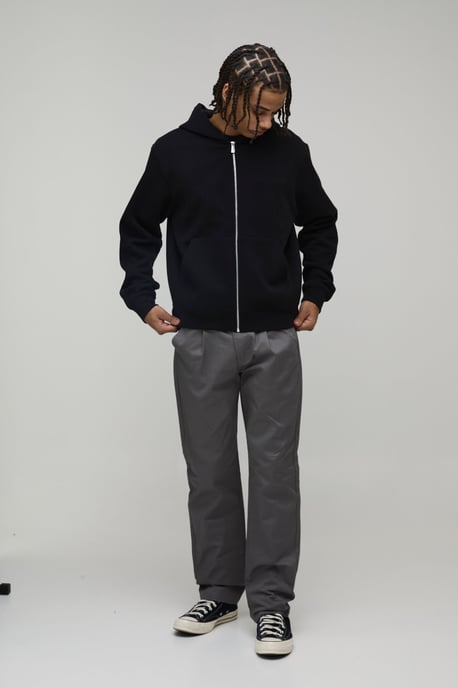 Straight Fit Pleat Front Work 365 Trouser - Image 4