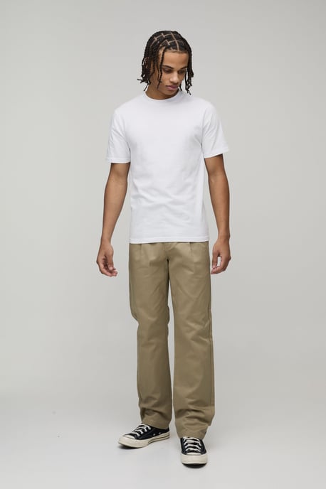 Straight Fit Pleat Front Work 365 Trouser - Image 4
