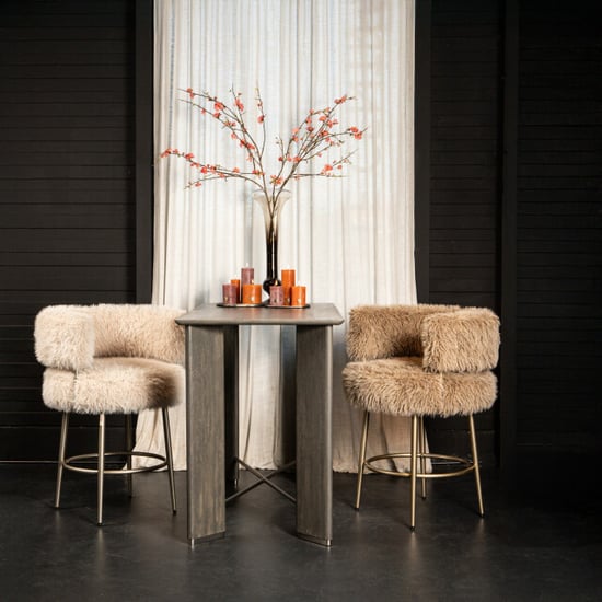 PTMD barkruk hair - 67x64x94cm - Image 2