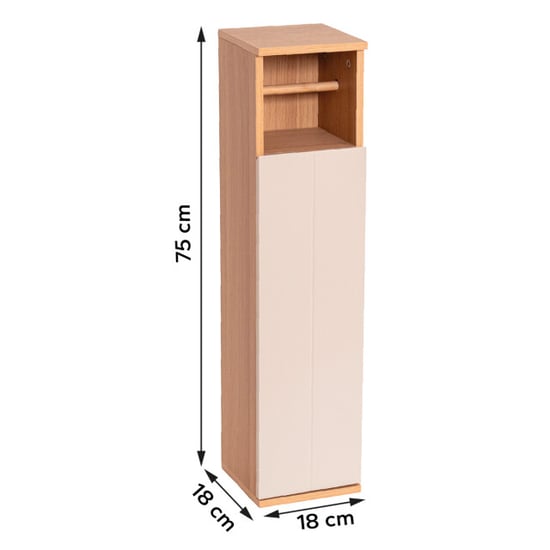 4bathroomz Trente toiletrolhouder met toiletroldispenser 5 rollen - Image 5