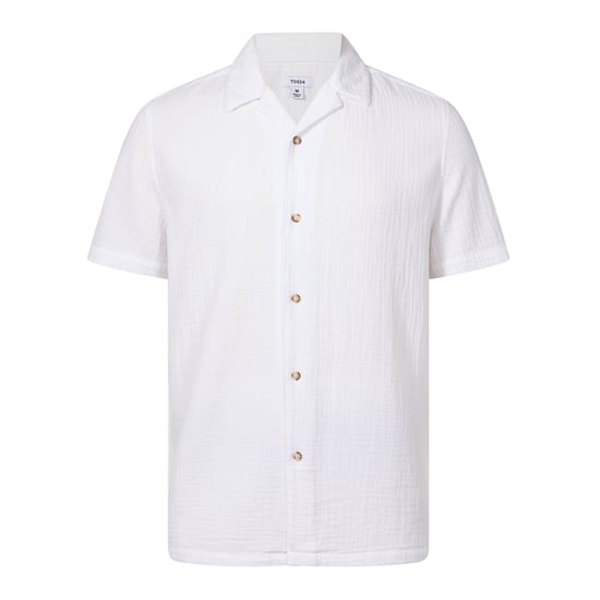 Valtos Mens Short Sleeve Supersoft Shirt - Optic White - Image 5