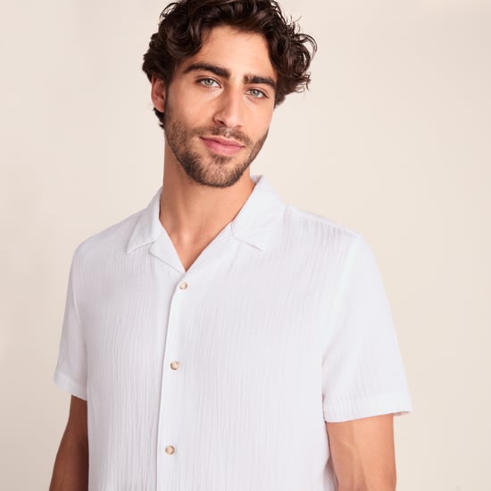 Valtos Mens Short Sleeve Supersoft Shirt - Optic White - Image 6