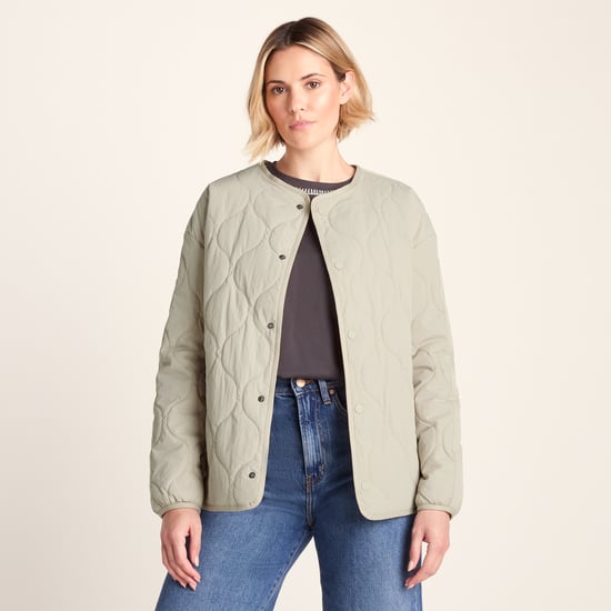 Cleadon Womens Shower Resistant Lightweight Insulated Jacket - Cool Beige - Image 3