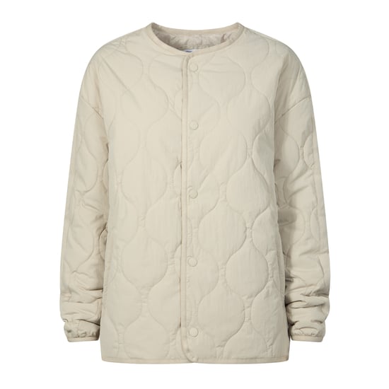 Cleadon Womens Shower Resistant Lightweight Insulated Jacket - Cool Beige - Image 5
