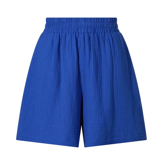 Samie Womens 100% Cotton Shorts - Ultramarine Blue - Image 5