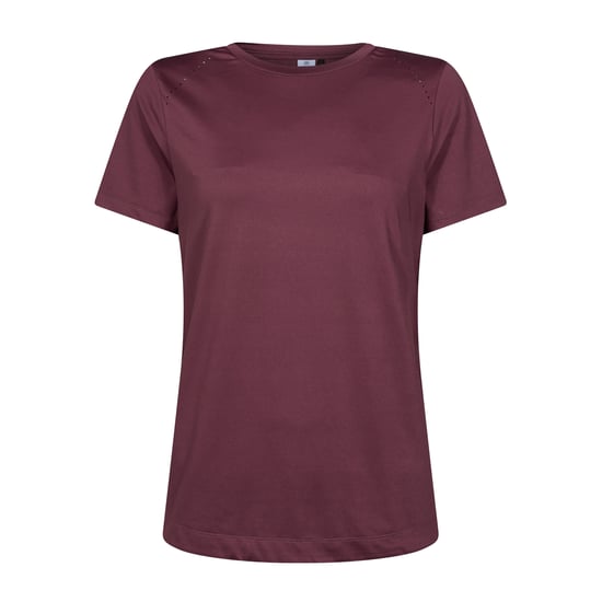 Florrie Womens Performance T-Shirt - Black Raspberry - Image 5