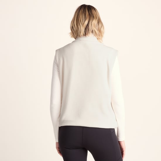 Arrad Womens Microfleece Gilet - Vanilla - Image 2