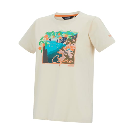 Regatta Womens/Ladies Filandra VX Capri Seaside T-Shirt (Light Vanilla) - Image 3