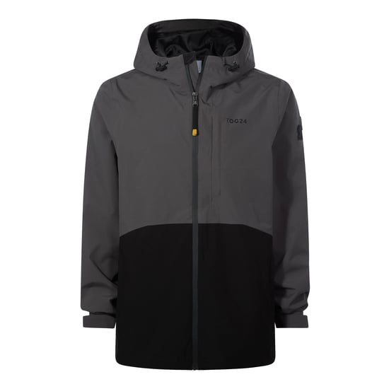 Ellon Mens Waterproof Jacket - Black/Deep Slate - Image 5