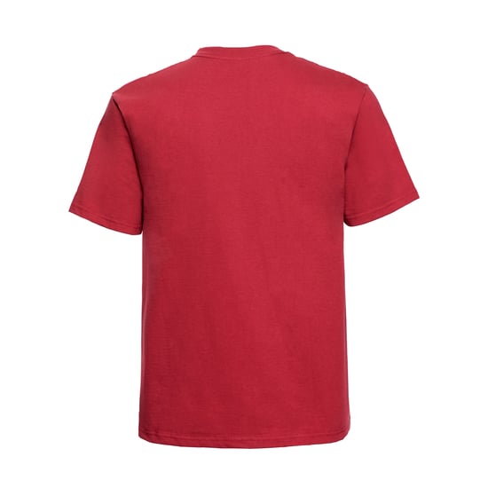 Russell Mens Classic Heavyweight T-Shirt (Classic Red) - Image 2