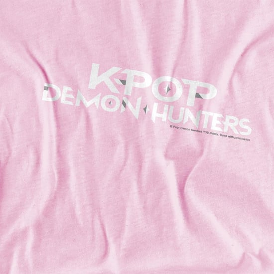 K-Pop Demon Hunters Kinderen/Kinderen Logo T-shirt (Lichtroze) - Image 2