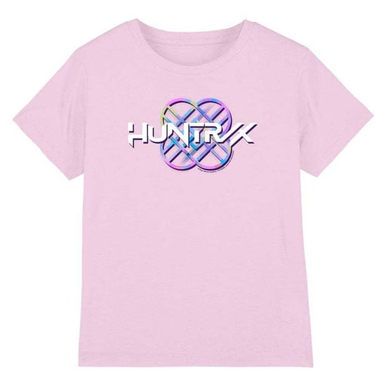 K-Pop Demon Hunters Childrens/Kids Pastel Logo T-Shirt (Light Pink) - Image 1