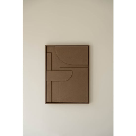 Indore Home – 3d schilderij – design b3 – abstracte vormen – 3d wandpaneel - - Image 1