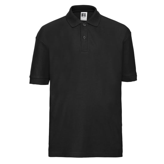 Russell Kinder/Kinder Piqué Poloshirt (Zwart) - Image 1