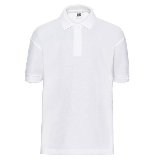 Russell Kinder/Kinder Piqué Poloshirt (Wit) - Image 1