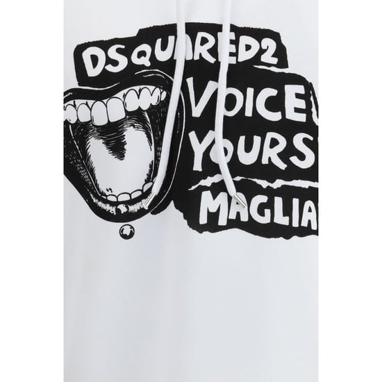 Dsquared² Vit Bomullströja - Image 3