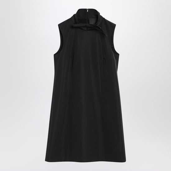 Zwarte Mini-jurk met Strik - Image 1