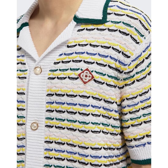 Casablanca Heren tuck stitch shirt - Image 4