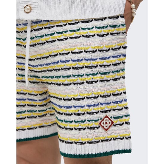 Casablanca Heren tuck stitch shorts - Image 3
