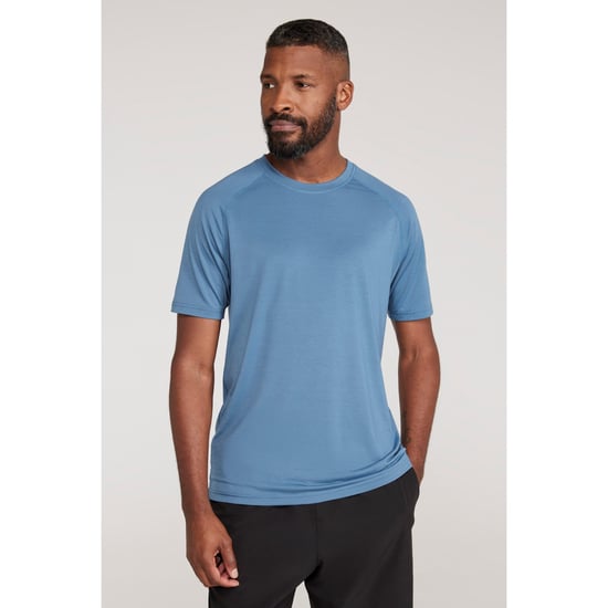 Mountain Warehouse Heren Sneldrogend T-shirt (Lichtblauw) - Image 1
