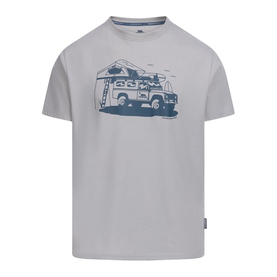 Trespass Heren Wonderer Casual T-shirt (Steengrijs) - Image 1