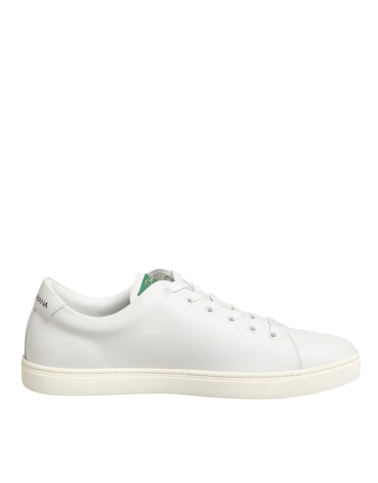 Dolce & Gabbana Vita Läderskor med Rosbroderi, Låg Modell - Image 1