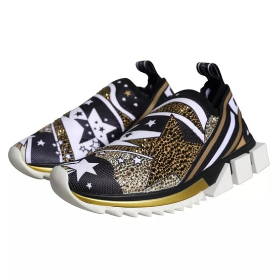 Dolce & Gabbana Flerfärgad Kometstjärna Tryck Sorrento Sneakers Skor - Image 2