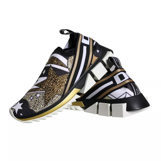 Dolce & Gabbana Flerfärgad Kometstjärna Tryck Sorrento Sneakers Skor - Image 6