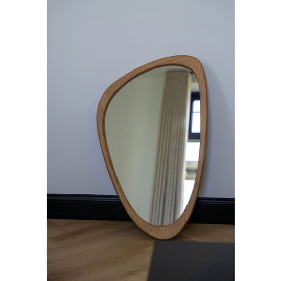 Indore Home spiegel organische vorm asymmetrisch wandspiegel 80cm - - Image 3