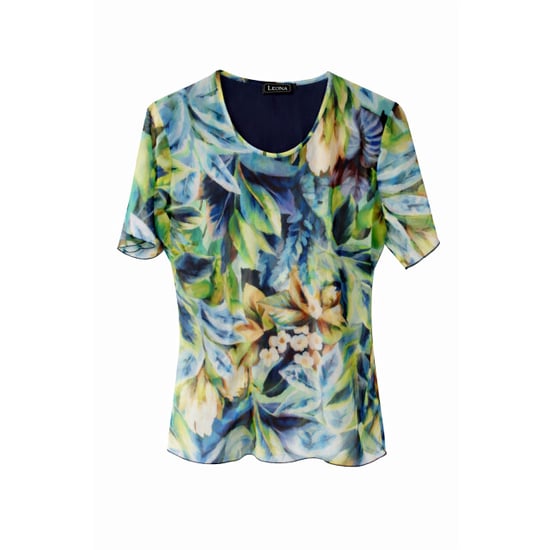 Leona per donna Leona shirt cobalt - Image 1