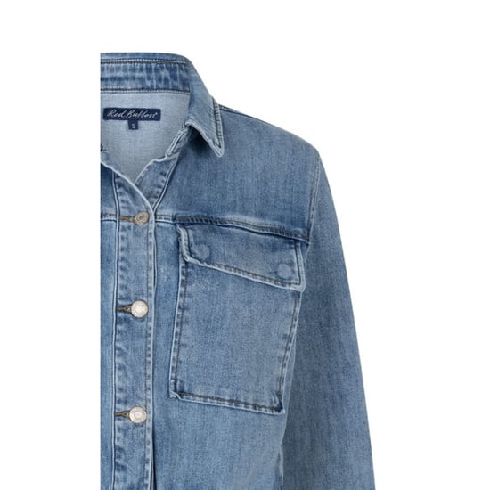 Red Button Juno jacket denim - Image 3