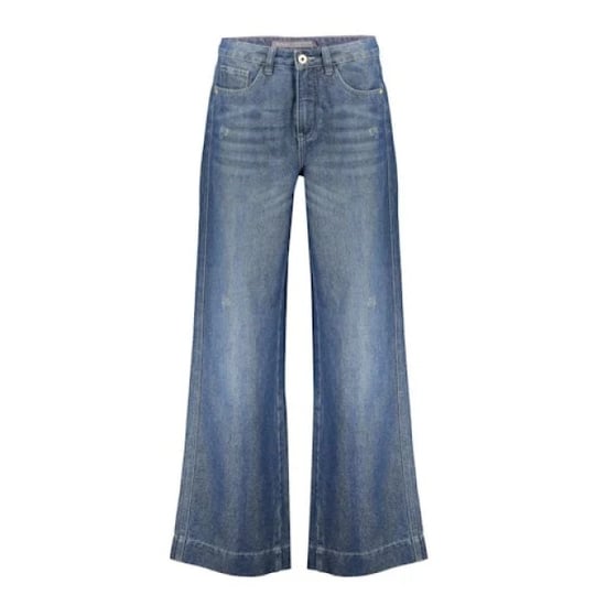 Geisha 61034-10 827 jeans gold yarn mid blue denim/gold - Image 5