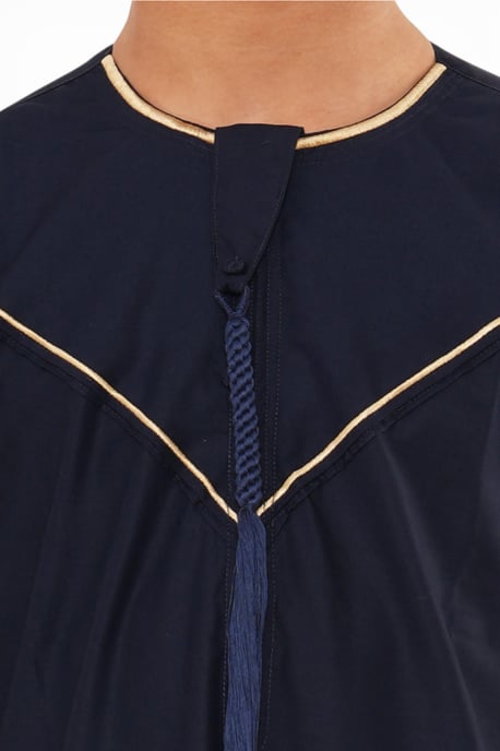 Kinderen Jongens Ramadan Marineblauw Marokkaanse Jubba Robe Djellaba Eid Thobe - K-TT-006 - Image 4
