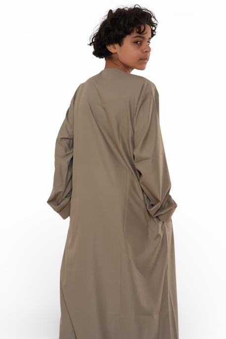 Kinderen jongens Eid Beige Marokkaanse Jubba Robe Djellaba Ramadan Eid Thobe - K-HM11 - Image 4