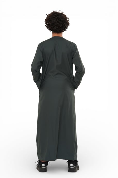 Kinderen Jongens Ramadan Eid Groene Marokkaanse Jubba Robe Djellaba Thobe - K-TT008 - Image 5