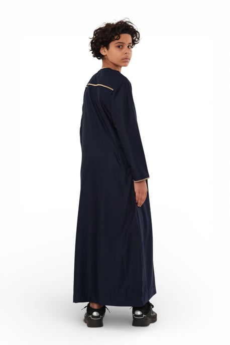 Barn Pojkar Ramadan Marockansk Marockansk Thobe Robe Emirati Eid Jubba- TT-003 - Image 4