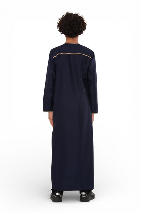Barn Pojkar Ramadan Marockansk Marockansk Thobe Robe Emirati Eid Jubba- TT-003 - Image 5