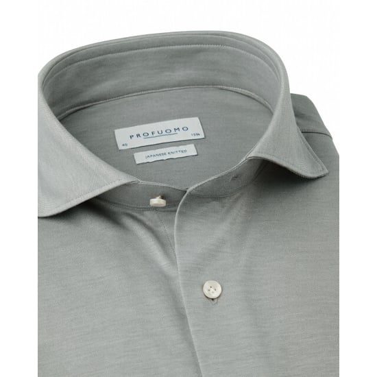 Profuomo Japanese knitted dress shirt - Image 2
