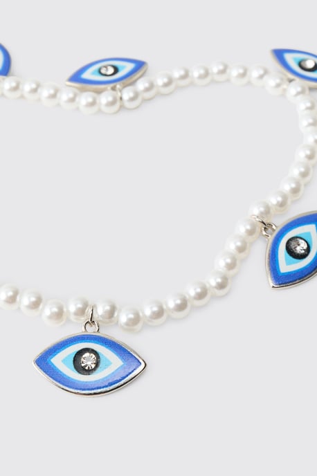 Evil Eye Chain Necklace - Image 3