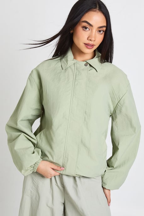 Oversized Bomber Jacket - Image 1