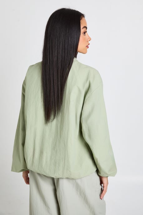 Oversized Bomber Jacket - Image 2