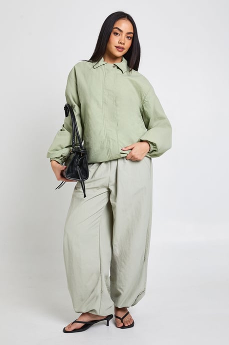 Oversized Bomber Jacket - Image 3