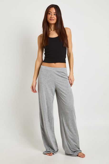 Tall Jersey Wide Leg Pyjama Trouser 2 Pack - Image 3