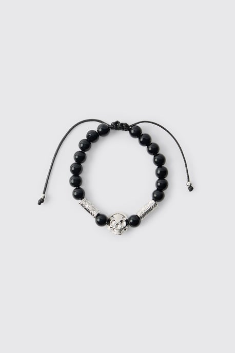 Skull Beaded Bracelet - Image 1