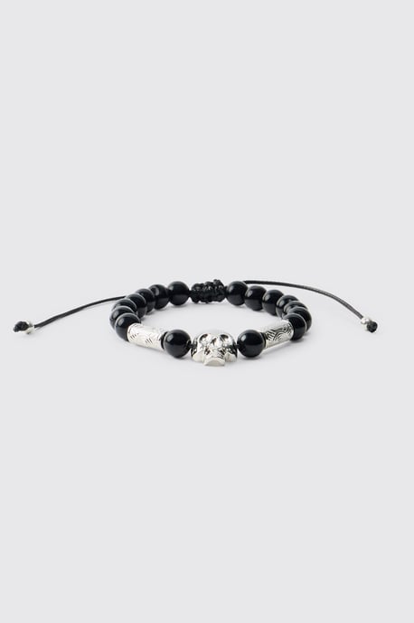 Skull Beaded Bracelet - Image 2