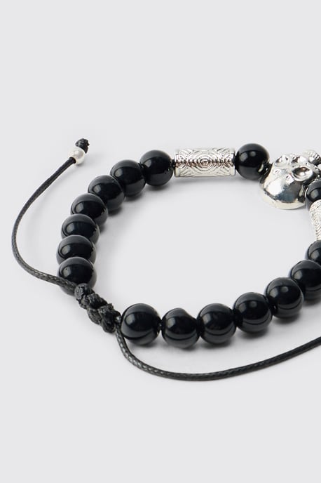 Skull Beaded Bracelet - Image 3
