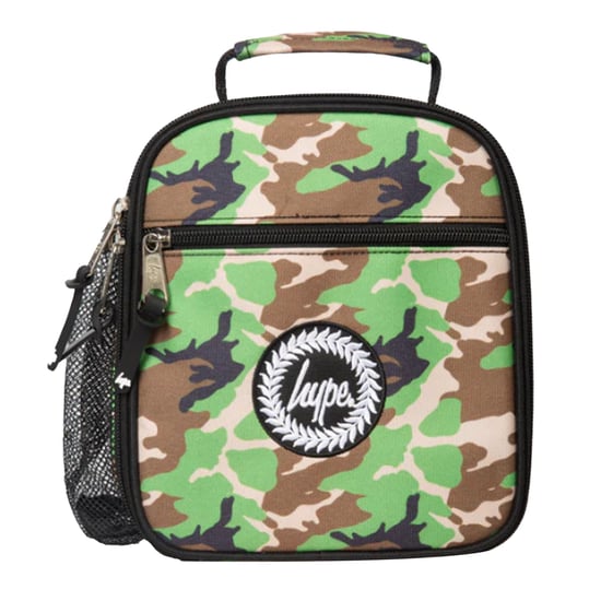 Hype Camo Crest Green Lunch Bag - Image 1