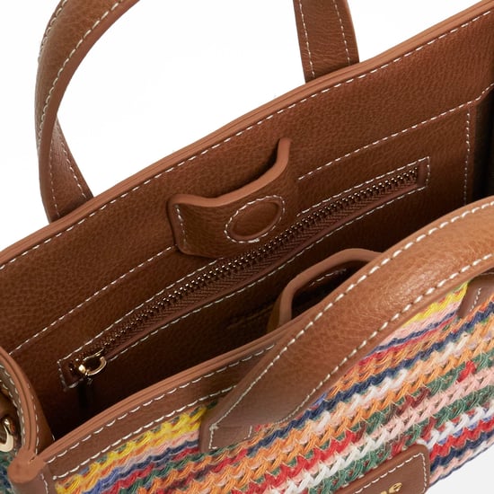 Dune Accessories Diddydamsay - Rainbow Raffia Tote - Image 2