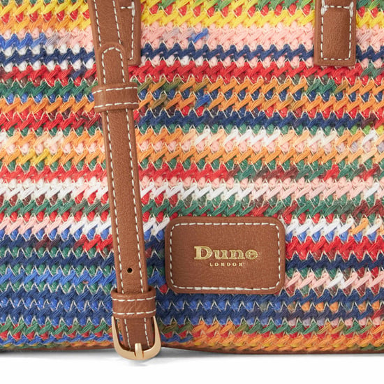 Dune Accessories Diddydamsay - Rainbow Raffia Tote - Image 4